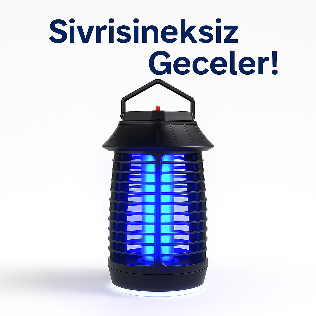 Sivrix Sessiz Sinek Kovucu Lamba – Kimyasalsız Koruma, Huzurlu Uyku